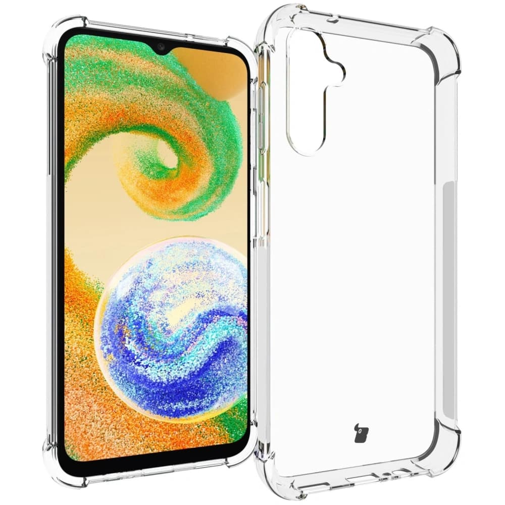 Bizon Case Clear Pack carcasă + 2x sticlă de ecran + sticlă pentru lentile Samsung Galaxy A14 4G/5G transparentă - 3