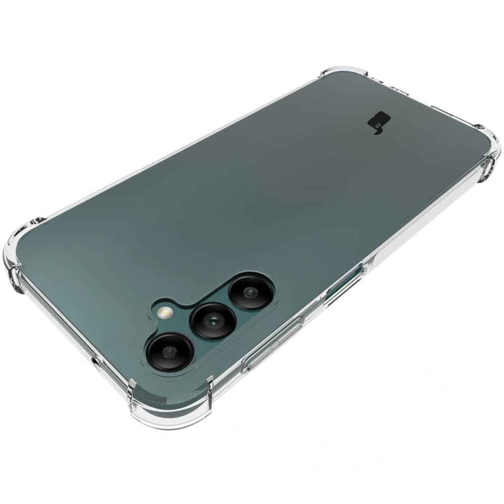 Bizon Case Clear Pack carcasă + 2x sticlă de ecran + sticlă pentru lentile Samsung Galaxy A14 4G/5G transparentă - 6