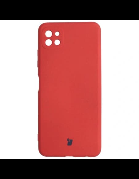 Bizon Case Silicone Samsung Galaxy A22 5G roz închis