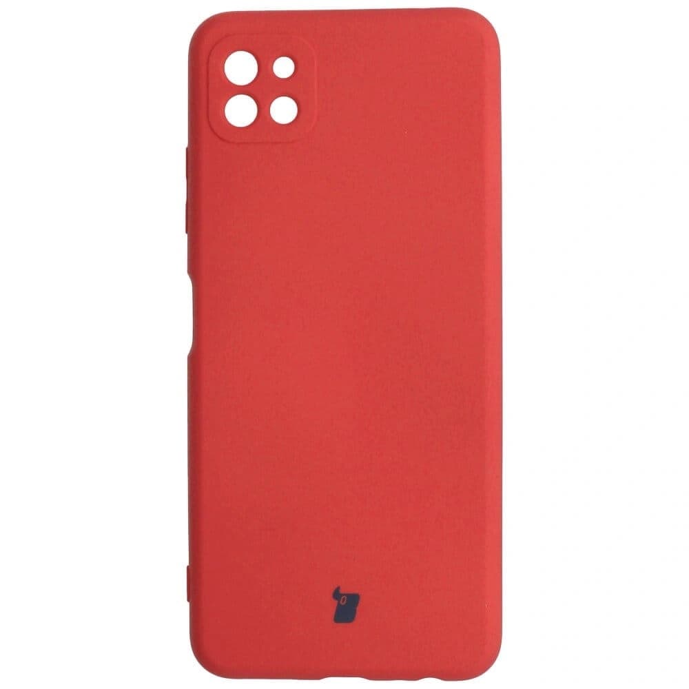 Bizon Case Silicone Samsung Galaxy A22 5G roz închis