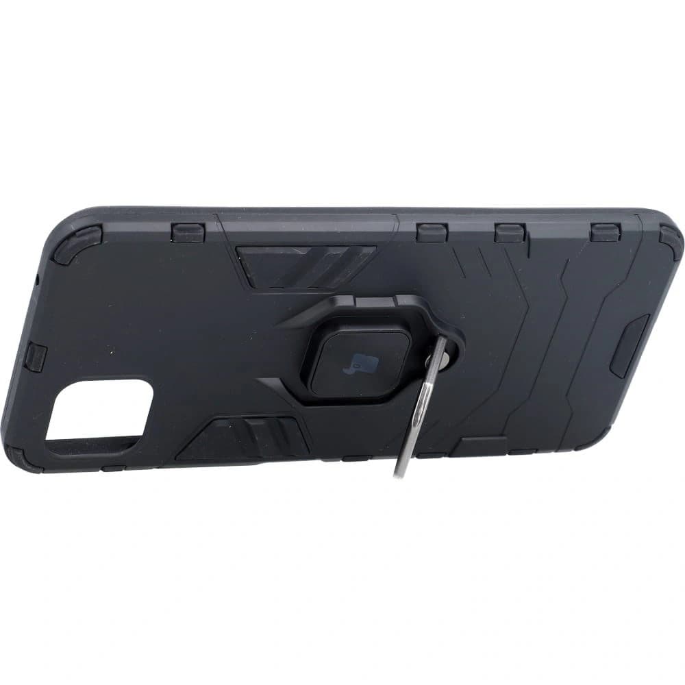 Etui Bizon Case Armor Ring do Galaxy A22 5G, czarne - 3