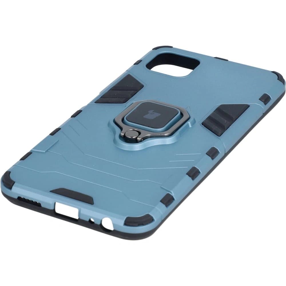 Bizon Caz Armură Inel Samsung Galaxy A22 5G albastru - 4