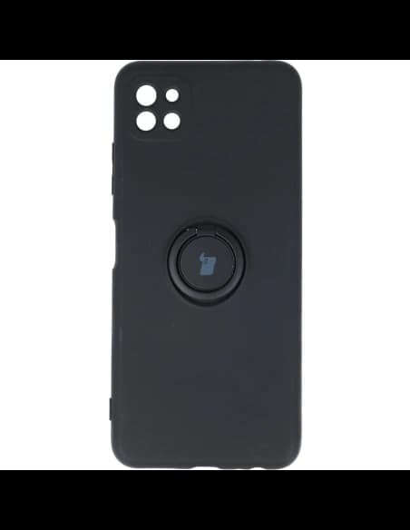 Bizon Case inel din silicon Samsung Galaxy A22 5G negru
