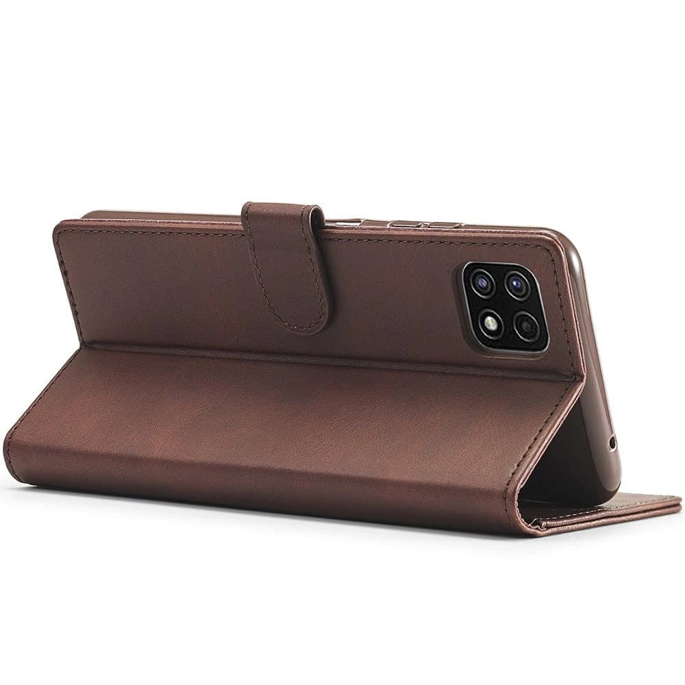 Bizon Case Wallet Samsung Galaxy A22 5G brown - 8