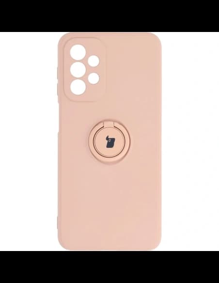 Bizon Case Szilikon Gyűrű Samsung Galaxy A23 5G / 4G világos rózsaszín