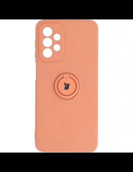 Bizon Case szilikon gyűrű Samsung Galaxy A23 5G / 4G narancs