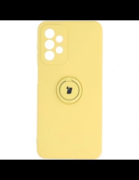 Bizon Case Szilikon Gyűrű Samsung Galaxy A23 5G / 4G sárga