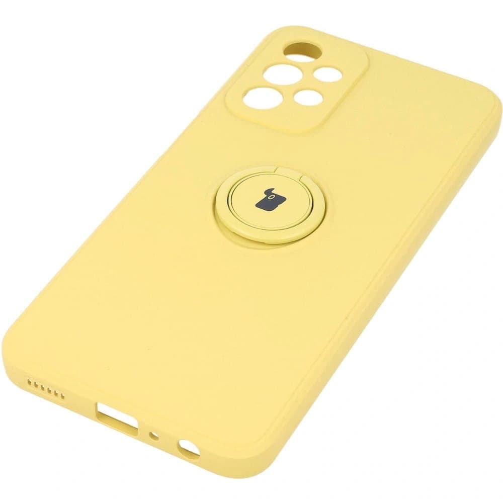 Bizon Case Szilikon Gyűrű Samsung Galaxy A23 5G / 4G sárga - 2