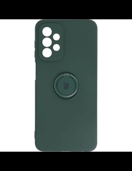 Bizon Case Szilikon Gyűrű Samsung Galaxy A23 5G / 4G sötétzöld