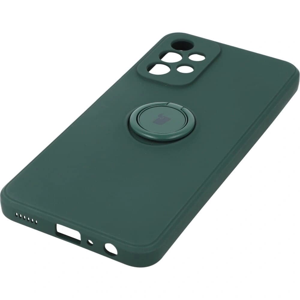 Bizon Case Szilikon Gyűrű Samsung Galaxy A23 5G / 4G sötétzöld - 2