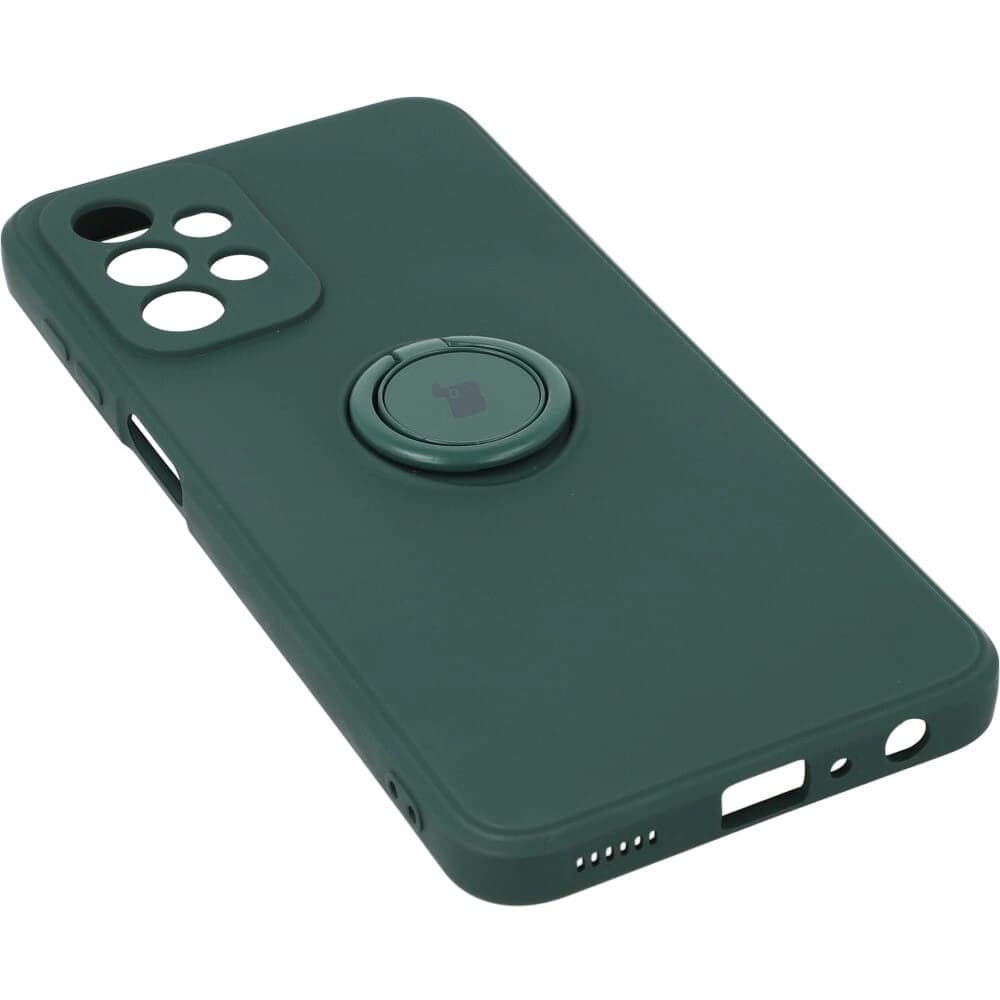 Bizon Case Szilikon Gyűrű Samsung Galaxy A23 5G / 4G sötétzöld - 3