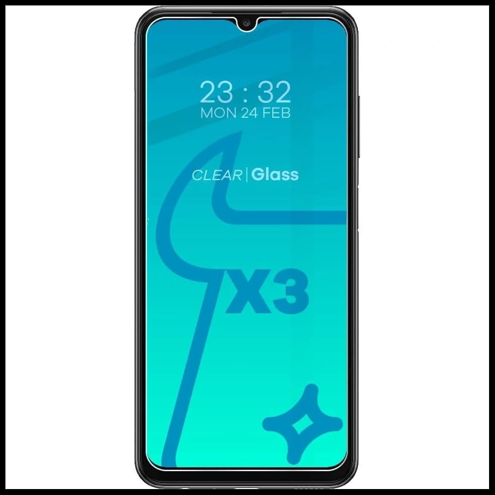 BIZON Clear 2 csomag 3x képernyőüveg + kameraüveg Samsung Galaxy A23 5G - 3