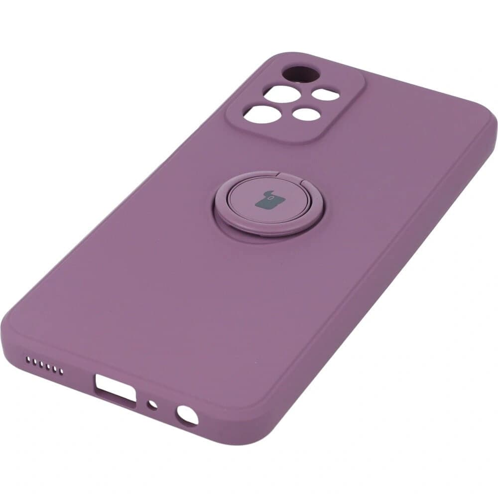 Bizon Case Silikon Gyűrű Samsung Galaxy A23 5G / 4G sötétlila - 2