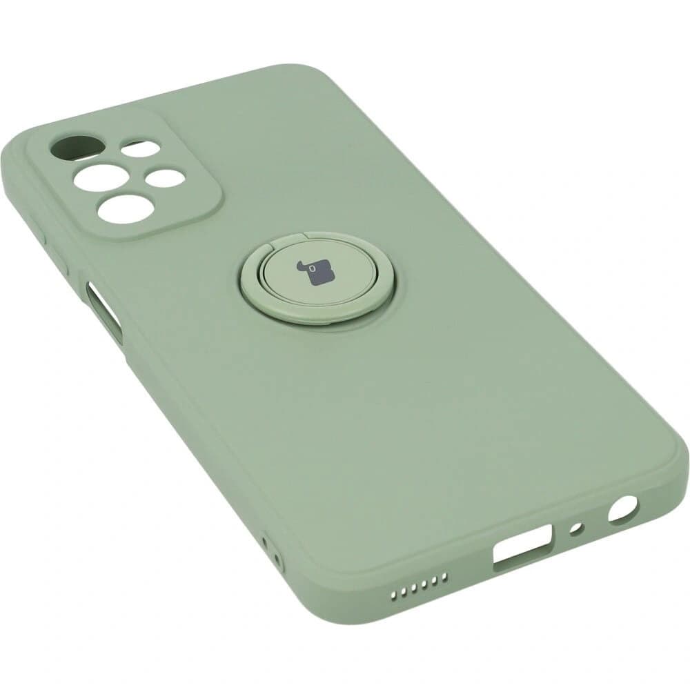 Bizon Case inel din silicon Samsung Galaxy A23 5G / 4G verde deschis - 3