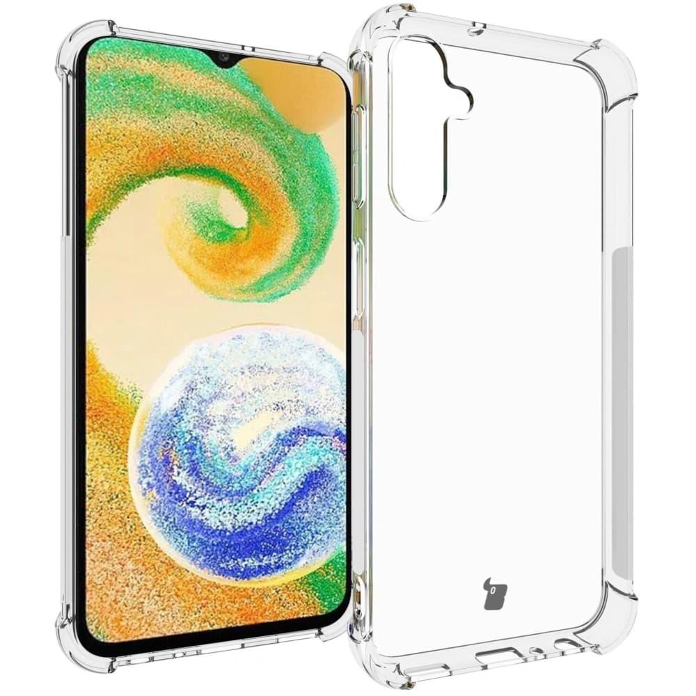 Elastické pouzdro Bizon Case Salpa pro Samsung Galaxy A24 4G průhledné - 3