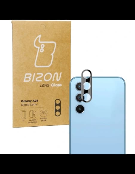 Sklo na aparát Bizon Glass Lens do Samsung Galaxy A24 4G [2 PACK]
