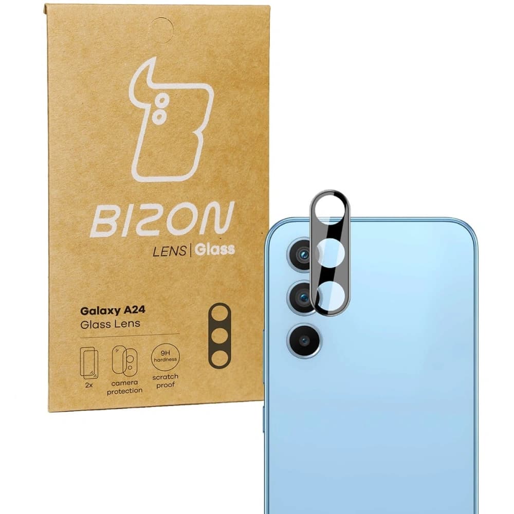 Sklo na aparát Bizon Glass Lens do Samsung Galaxy A24 4G [2 PACK] - 1