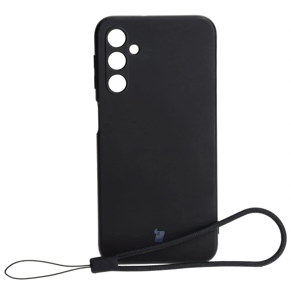 Etui Bizon Case Silicone do Samsung Galaxy A24 4G černé