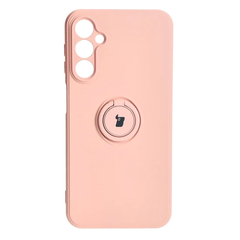 Bizon Case Silicone Ring Sq Samsung Galaxy A24 light pink - 2