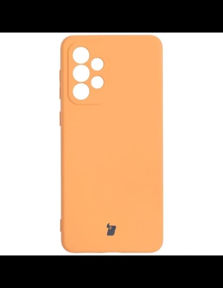 Etui Bizon Case Silicone do Galaxy A33 5G, pomarańczowe