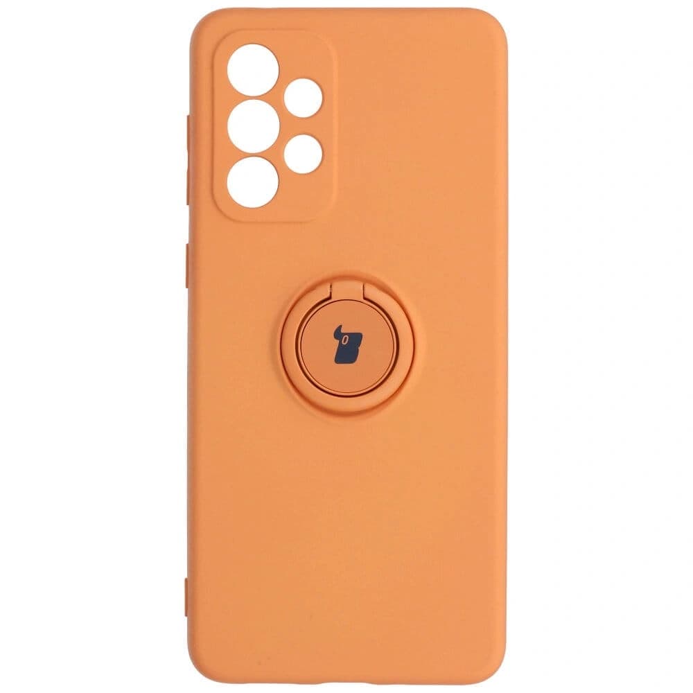 Bizon Case Silicone Ring Samsung Galaxy A33 5G orange