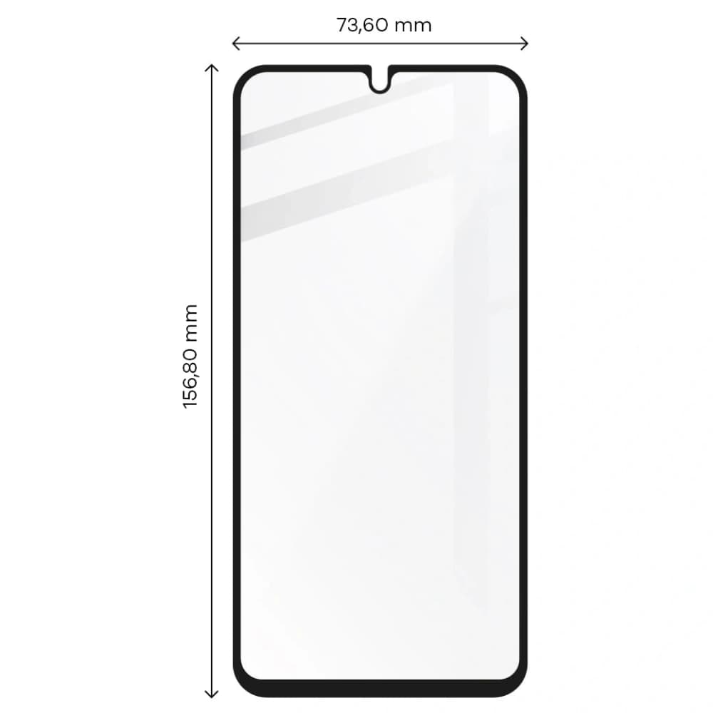 Bizon Glass Edge 2 Samsung Galaxy A34 5G negru - 2