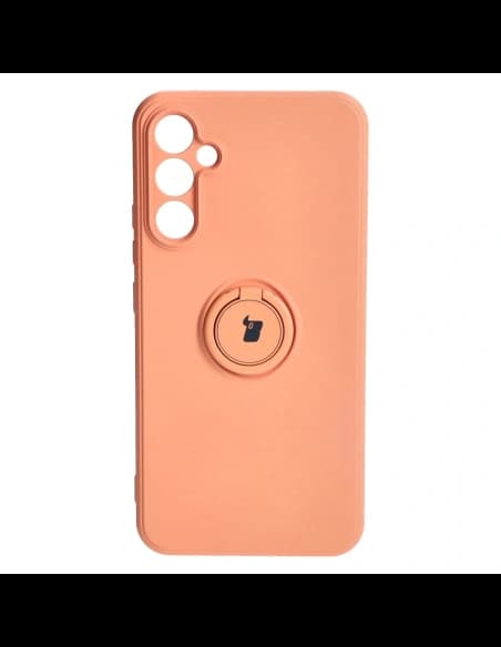 Bizon Case Silicone Ring Sq do Samsung Galaxy A34 5G portocalie