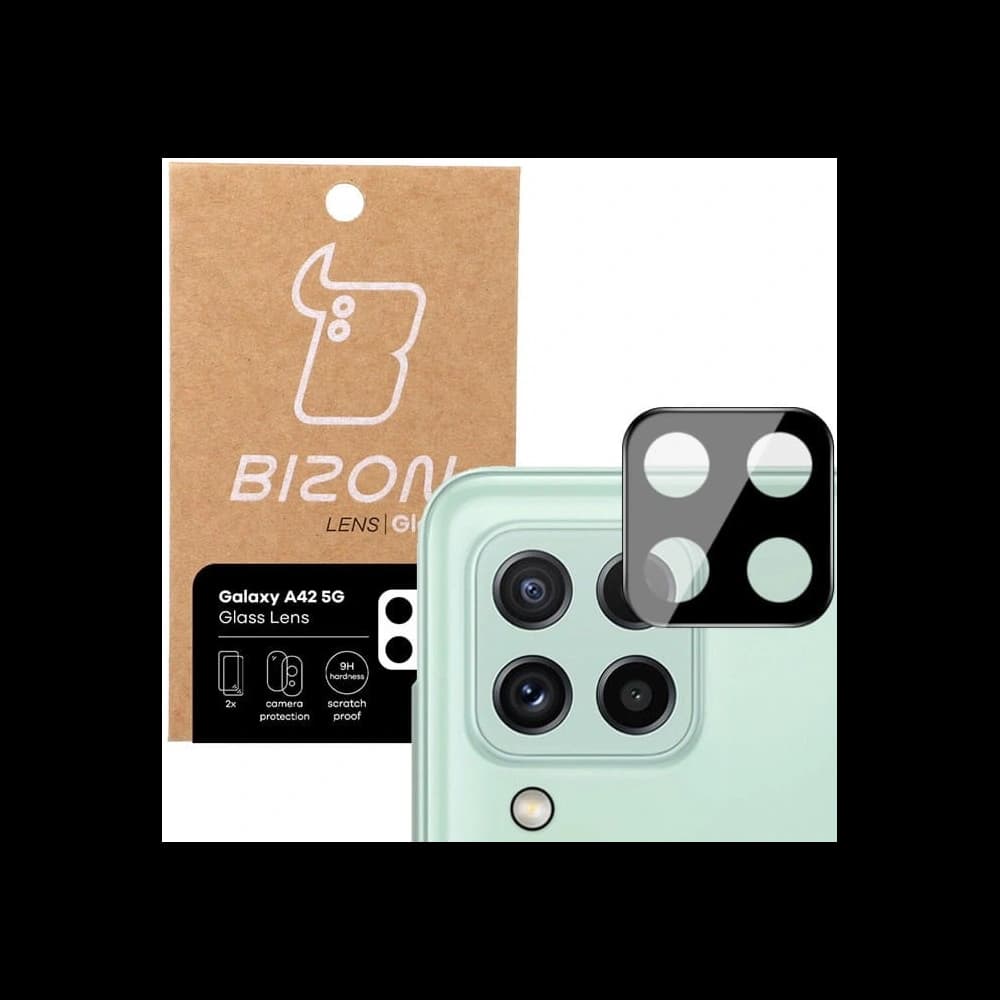 Sklo na aparát Bizon Glass Lens do Samsung Galaxy A42 5G [2 PACK] - 1