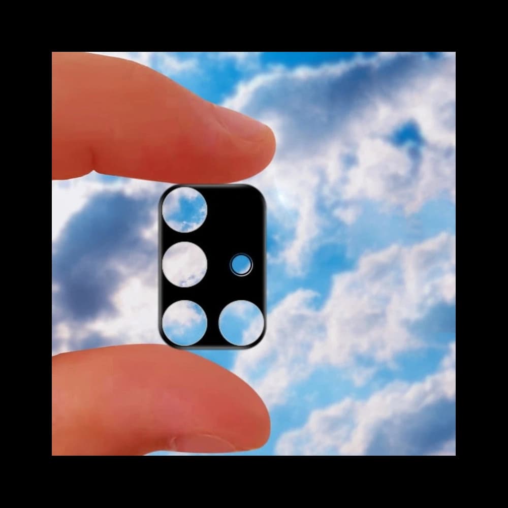 Szkło na aparat Bizon Glass Lens dla Galaxy A51, 2 sztuki - 5