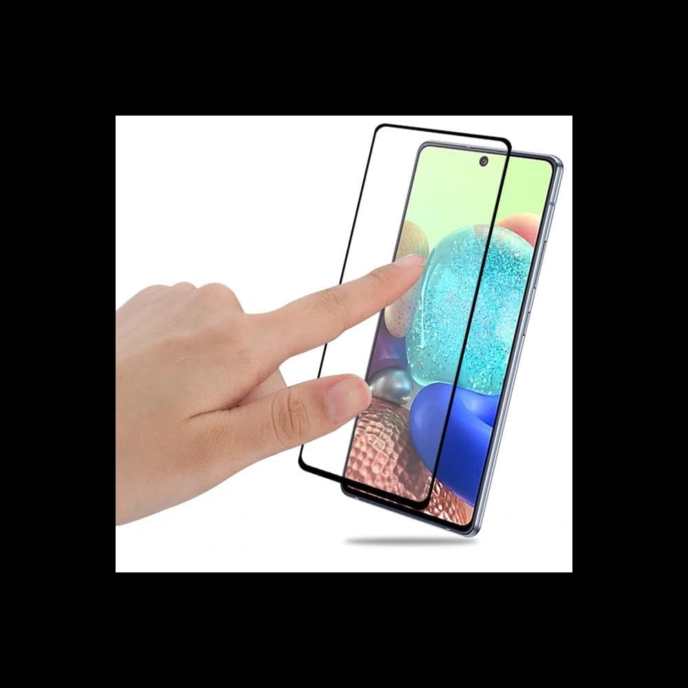 Bizon Glass Edge Samsung Galaxy A51 fekete - 6