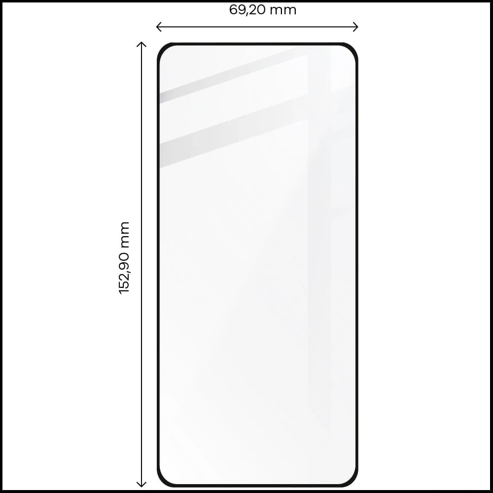 Bizon Glass Edge edzett üveg - [2 PACK] + lencse védelem Samsung Galaxy A52s 5G A52 4G/5G fekete - 2