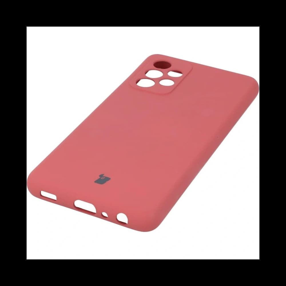 Bizon Case Silikon Samsung Galaxy A52s 5G A52 5G A52 4G dunkelrosa - 2