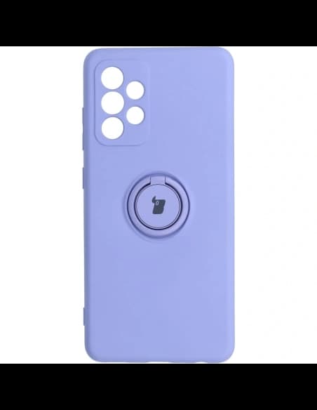 Bizon Case Szilikon Gyűrű Samsung Galaxy A52s / A52 5G/4G lila