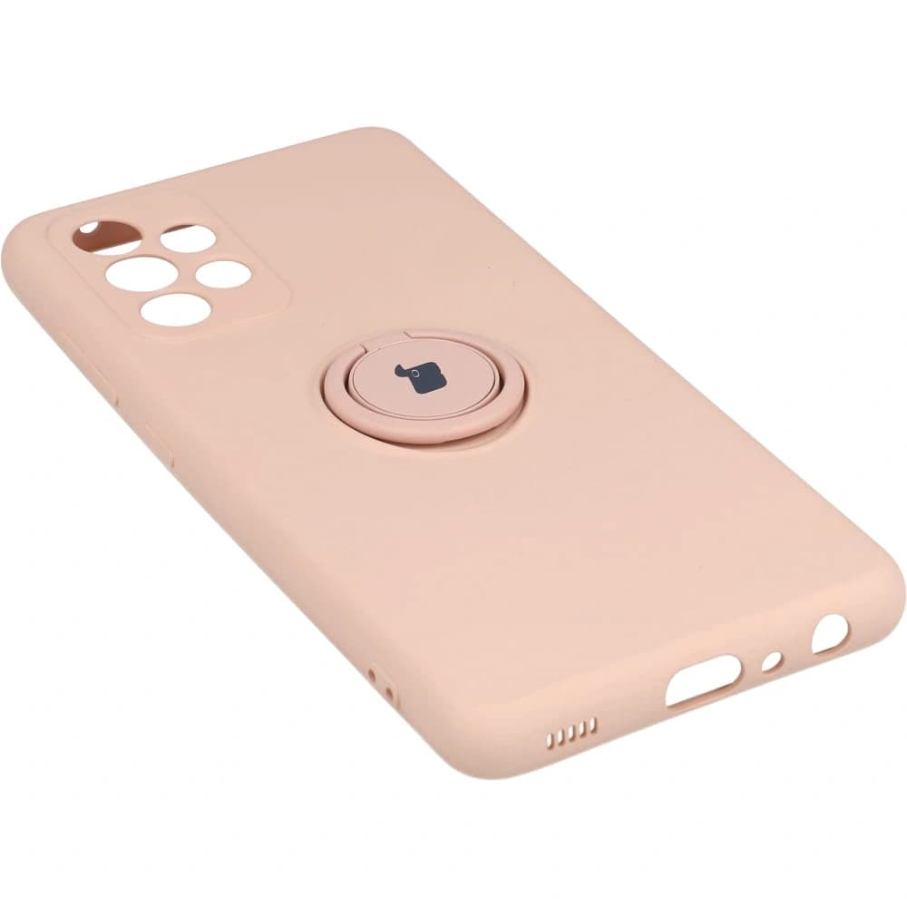 Bizon Case Silicone Ring Samsung Galaxy A52s / A52 5G/4G light pink - 3