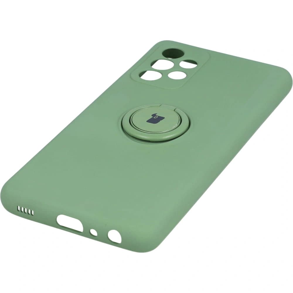 Bizon Case Silicone Ring Samsung Galaxy A52s / A52 5G/4G light green - 2