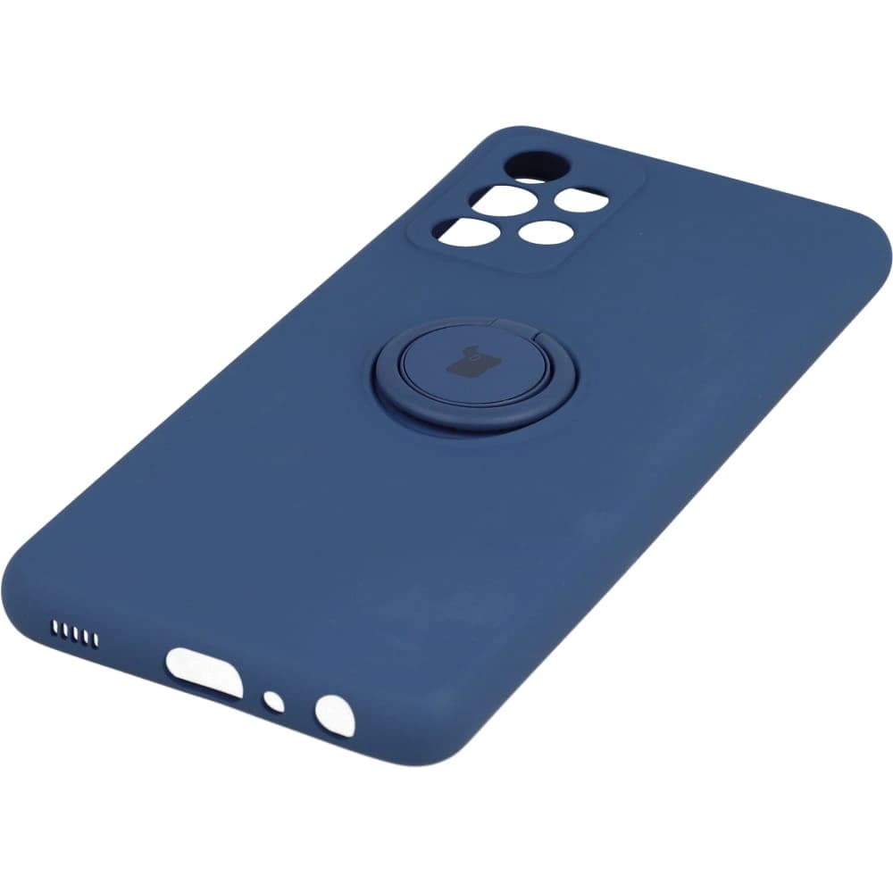 Bizon Case Silikonring Samsung Galaxy A52s / A52 5G/4G marineblau - 2