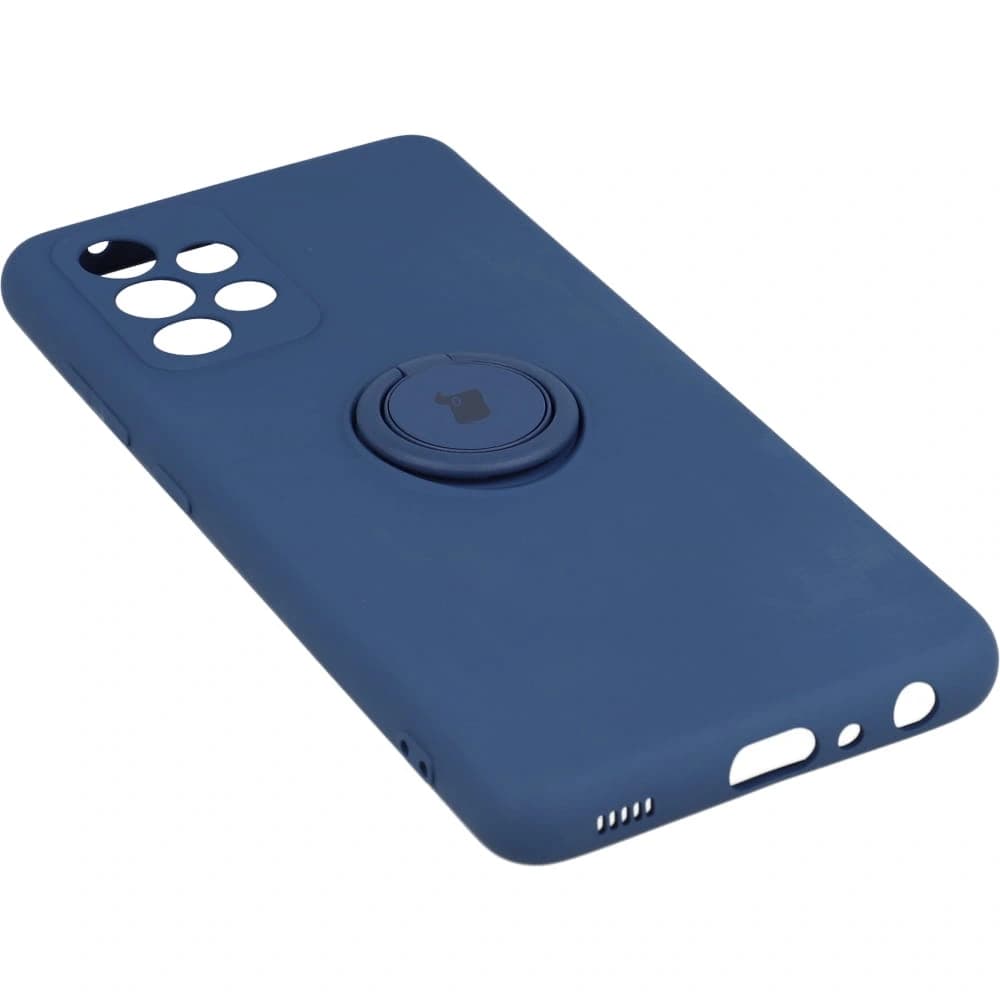 Bizon Case Silikonring Samsung Galaxy A52s / A52 5G/4G marineblau - 3