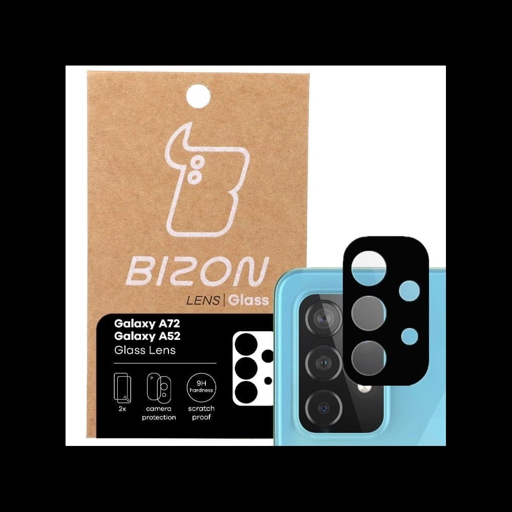 Bizon Lentilă de Sticlă Samsung Galaxy A52s 5G A52 4G/5G A72 4G/5G [2 PACHET] - 1