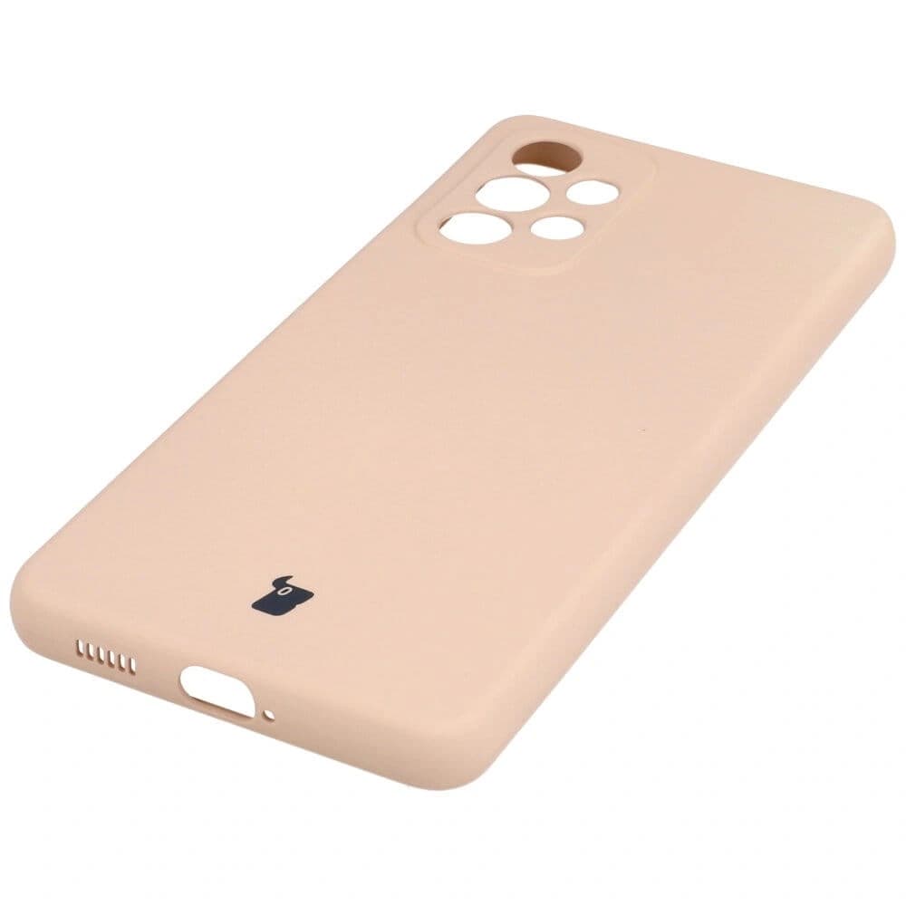 Etui Bizon Case Silicone do Samsung Galaxy A53 5G světle růžové - 2