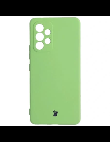 Etui Bizon Case Silicone do Galaxy A53 5G, jasnozielone