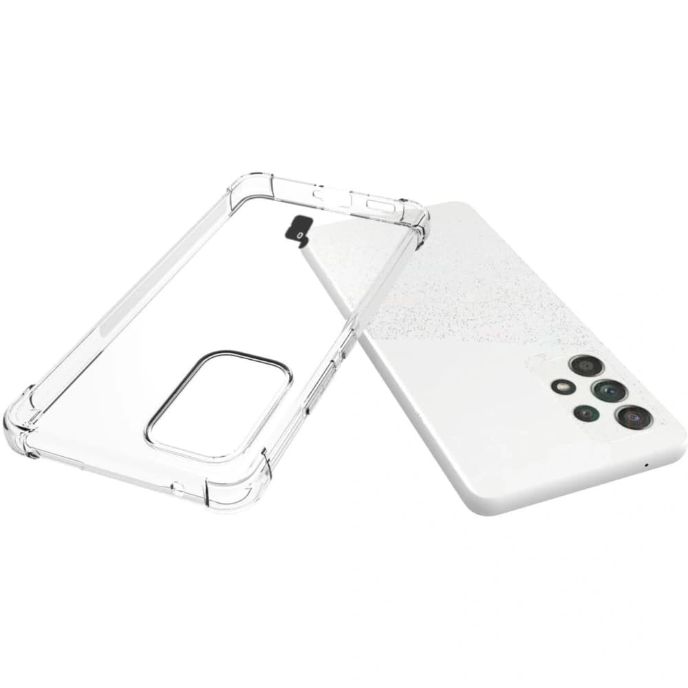 Bizon Case Clear Pack Hülle + 2x Bildschirmglas + Objektivglas Samsung Galaxy A53 5G klar - 5