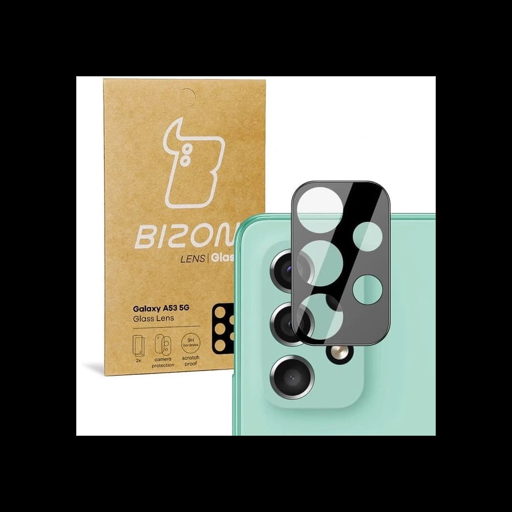 Sklo na fotoaparát Bizon Glass Lens pro Samsung Galaxy A53 5G [2 PACK] - 1