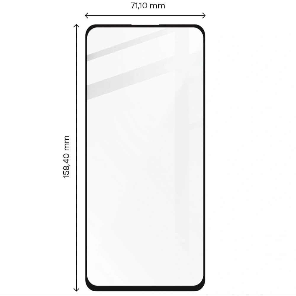 Bizon Glass Edge Samsung Galaxy A72 5G fekete - 2