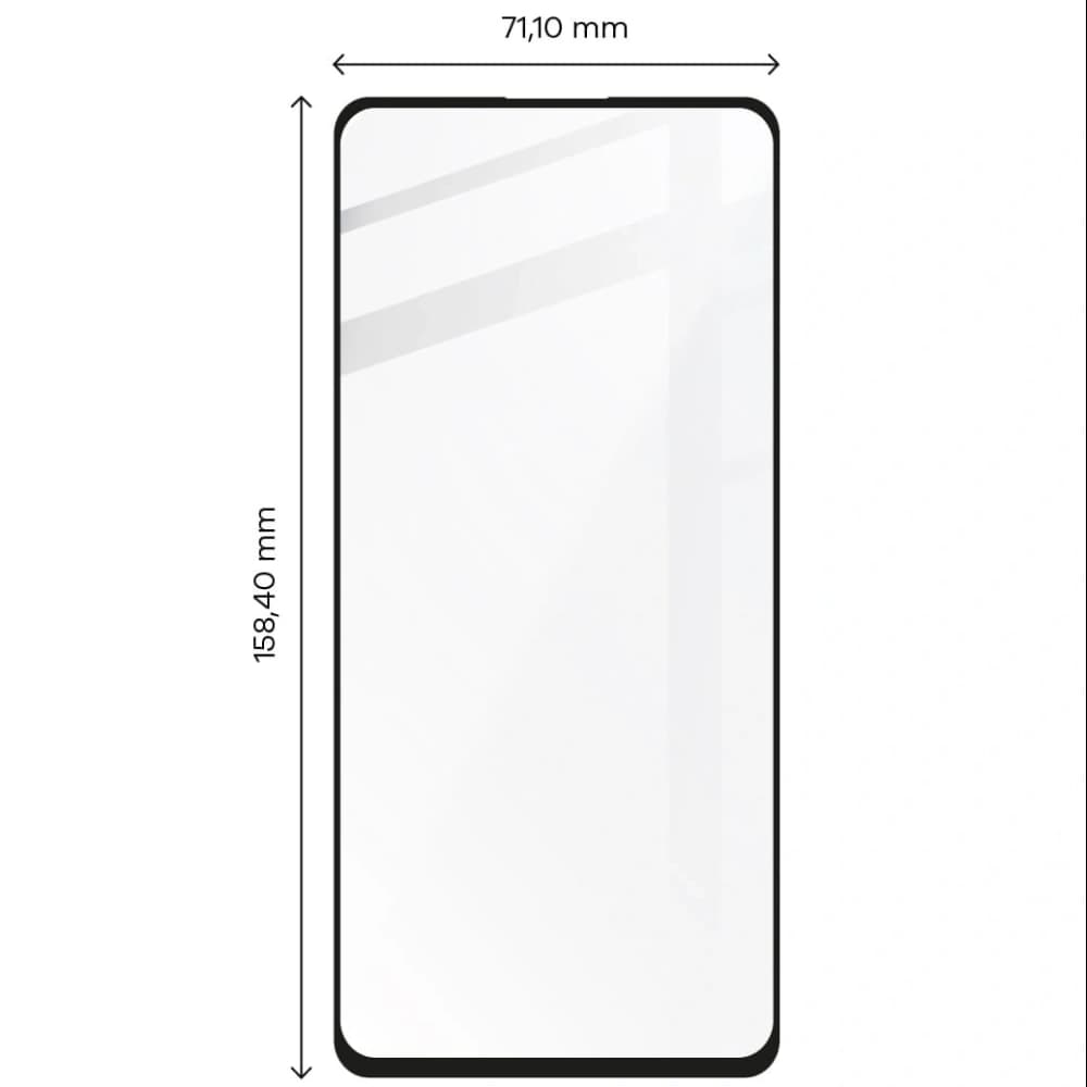 Bizon Glass Edge 2x edzett üveg + lencsevédő Samsung Galaxy A72 5G fekete - 2