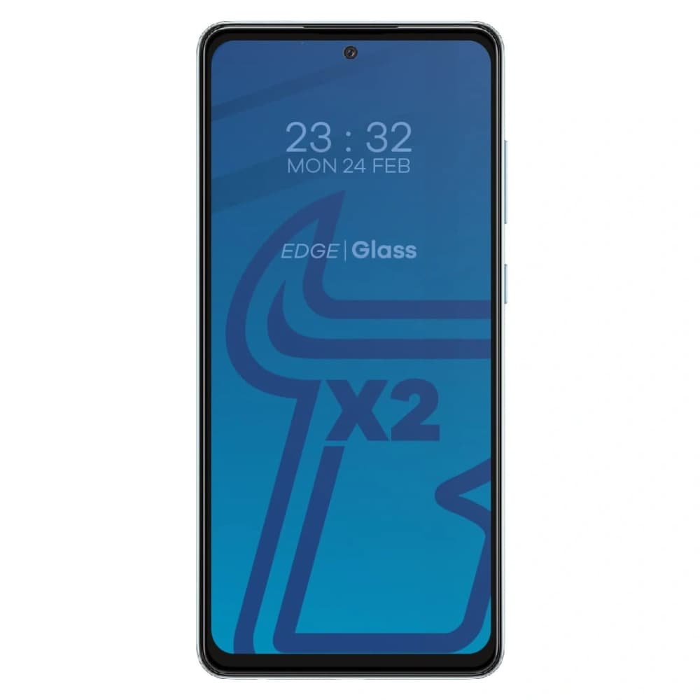 Bizon Glass Edge 2x edzett üveg + lencsevédő Samsung Galaxy A72 5G fekete - 3