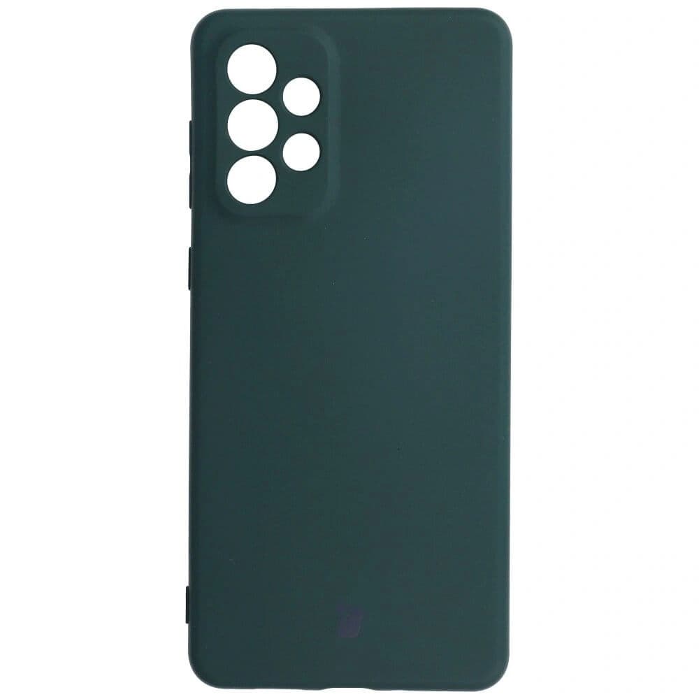 Bizon Case Silicone Samsung Galaxy A73 5G sötétzöld - 1