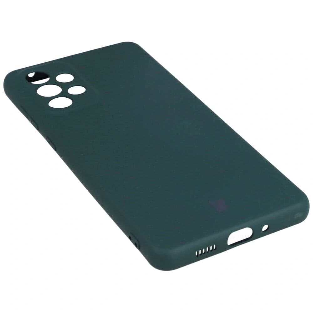 Bizon Case Silicone Samsung Galaxy A73 5G sötétzöld - 3