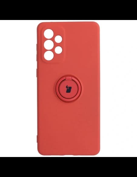 Bizon Case szilikon gyűrű Samsung Galaxy A73 5G sötét rózsaszín