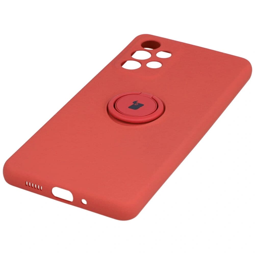 Bizon Case szilikon gyűrű Samsung Galaxy A73 5G sötét rózsaszín - 2
