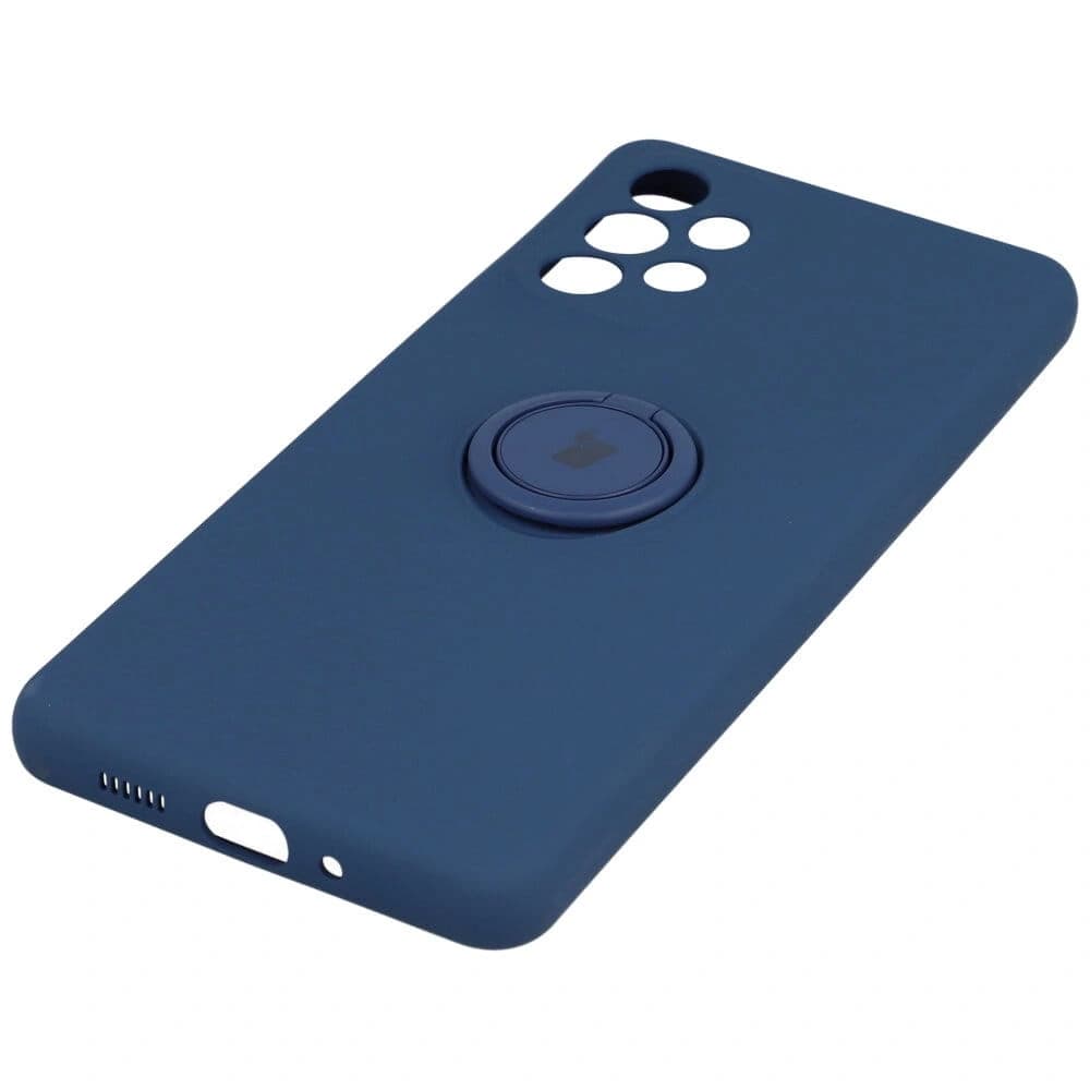 Bizon Case Szilikon Gyűrű Samsung Galaxy A73 5G tengerészkék - 2